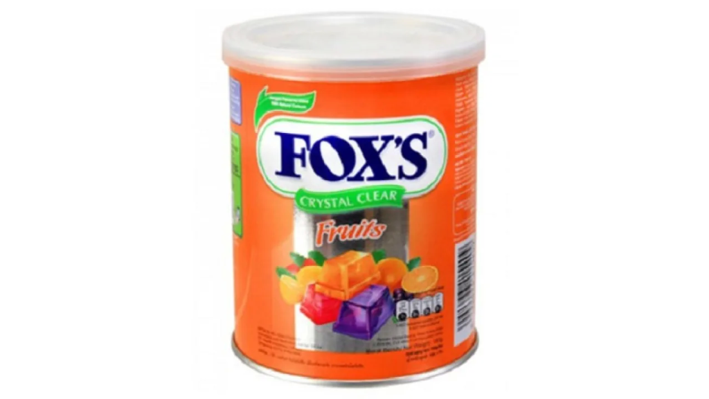 Fox Fruits Flavored Candy Tin